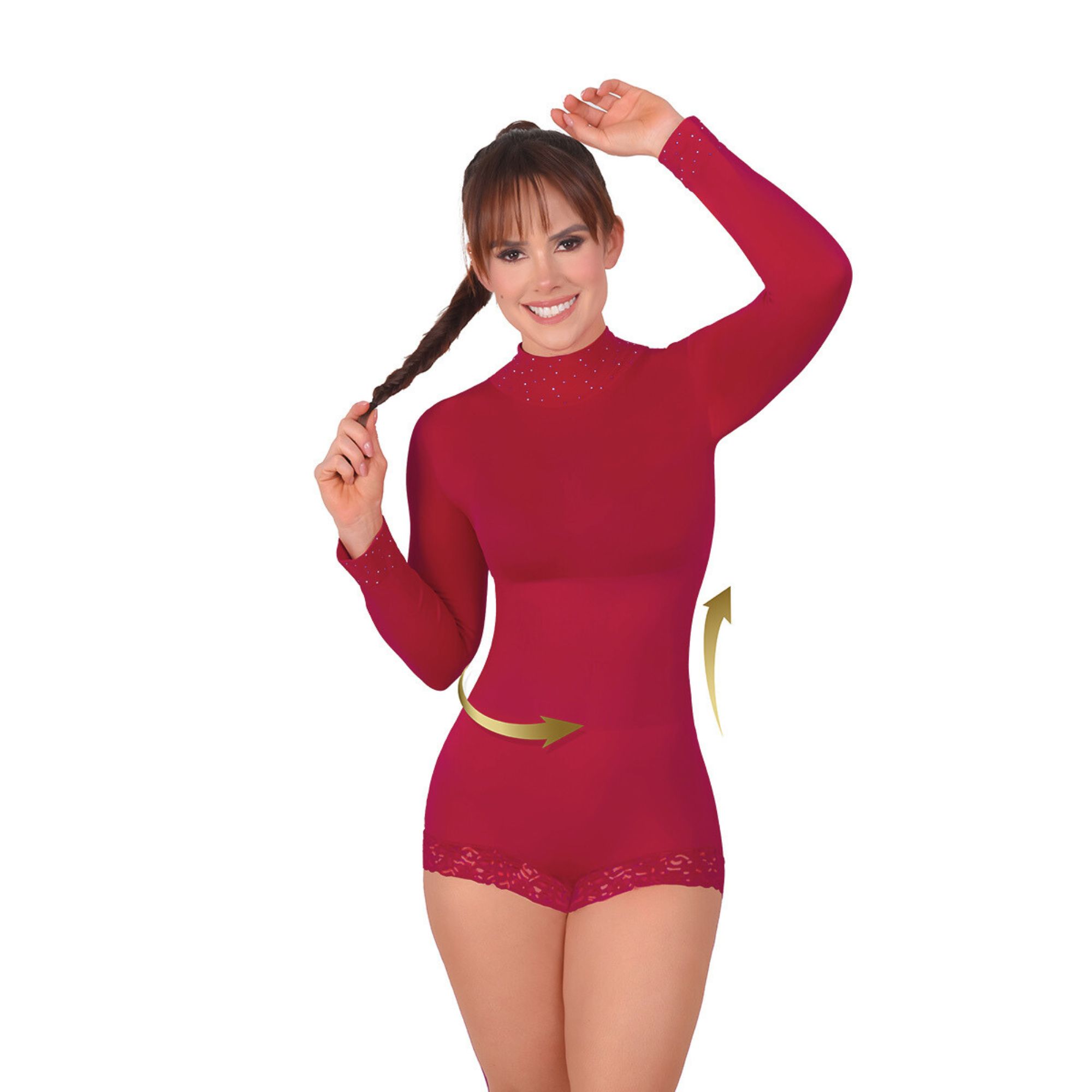 Body Moldeador Abdominal con brillos Ref: 6827 - Imagen 7